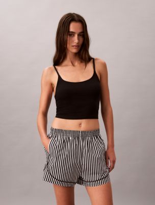 Пижамные шорты Track, хлопок — Calvin Klein, цвет: Полосатый — фото 2