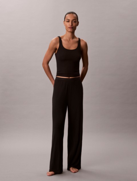 Женские брюки Calvin Klein Modal Stretch Drop Needle Wide Leg Pants