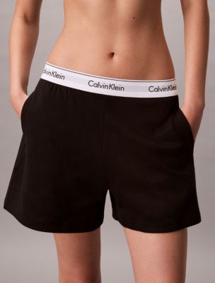 Пижамные шорты Icon, хлопок, махра — Calvin Klein — фото 2
