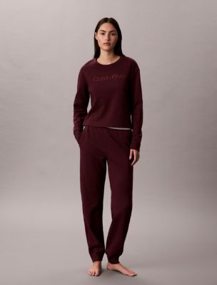 Modern Terry Joggers, Dark Berry