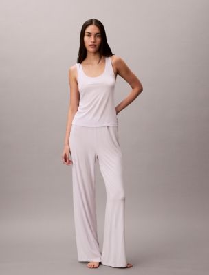 Ultra Soft Modal Drop Needle Tank Top, Frosty Lilac