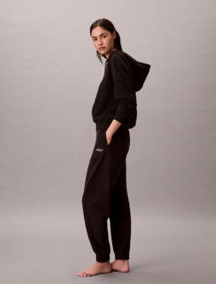 Женские брюки Calvin Klein Cotton Blend Terry Joggers — фото 3