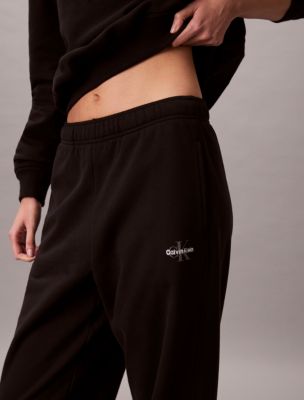 Женские брюки Calvin Klein Cotton Blend Terry Joggers — фото 4
