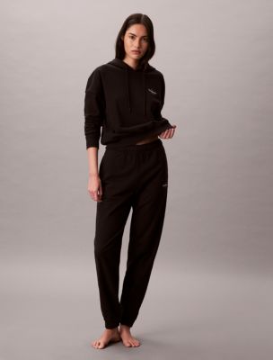 Cotton Blend Terry Joggers