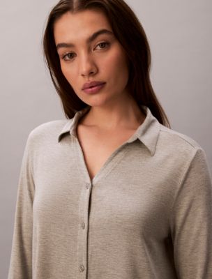 Бельё Calvin Klein Ultra Soft Modal Shirt and Pants Set — фото 4