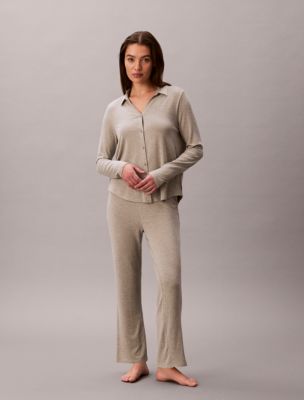 Бельё Calvin Klein Ultra Soft Modal Shirt and Pants Set — фото 5