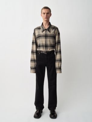 02 Relaxed Straight Jeans, Black