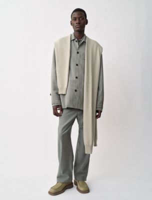 Kostas Shirt Jacket, Grey