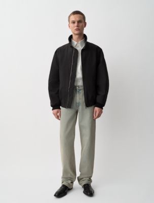 02 Relaxed Straight Jeans, Medium Light Blue