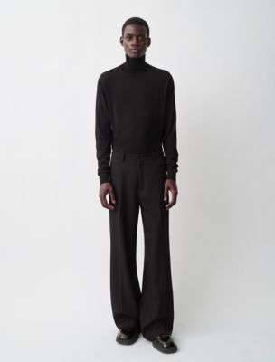 Archie Wide Leg Pants, Black