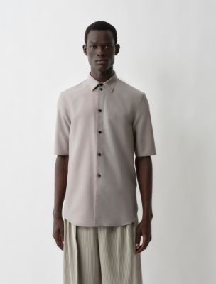 Juan Button-Down Shirt, Melange Dove