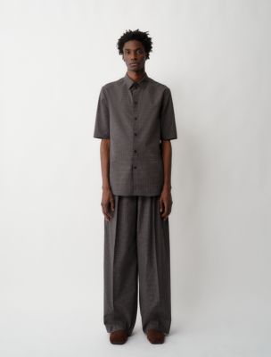 Мужская рубашка Calvin Klein Juan Button-Down, цвет: Чёрный — фото 2