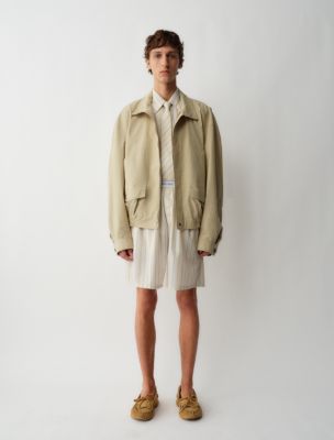 Donald Bomber Jacket, Eucalyptus