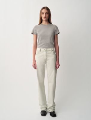 02 Straight Jeans, Extreme Bleached