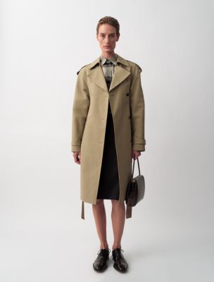 Jones Trench Coat, Khaki