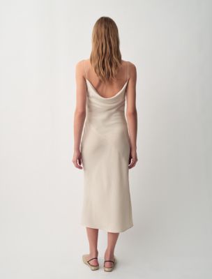beige long slip dress Rusty main image 0