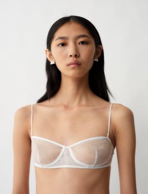 Alden Unlined Balconette, White