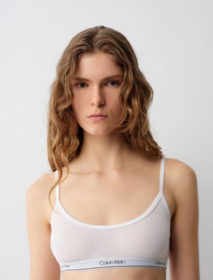Sienna Unlined Bralette, Optic White