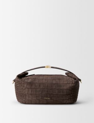 Andy Soft Zipped Small Pouch, Cocoa