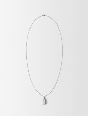 CK One Charm Necklace, Grey
