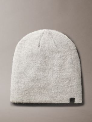 Brushed Solid Beanie, History Heather