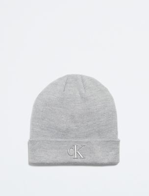 Monogram Logo Beanie, Heroic Grey Heather