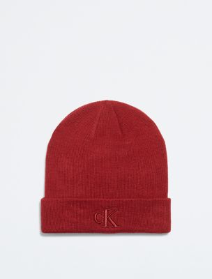 Monogram Logo Beanie, Red Carpet