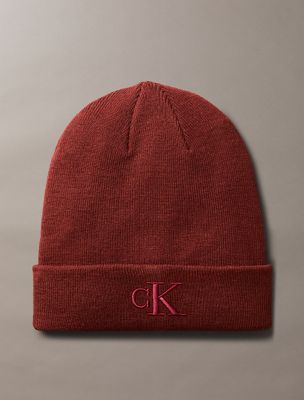 Monogram Logo Beanie, Rustic Root